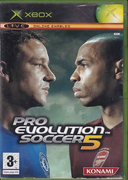 Pro Evolution Soccer 5 - XBOX - (B Grade) (Used) (Eng)